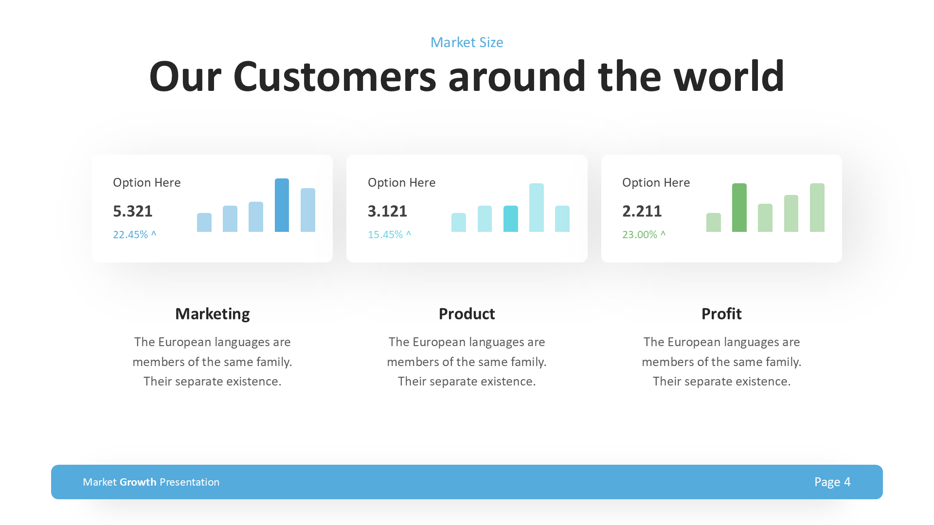 Market Growth - Light Version slide 4